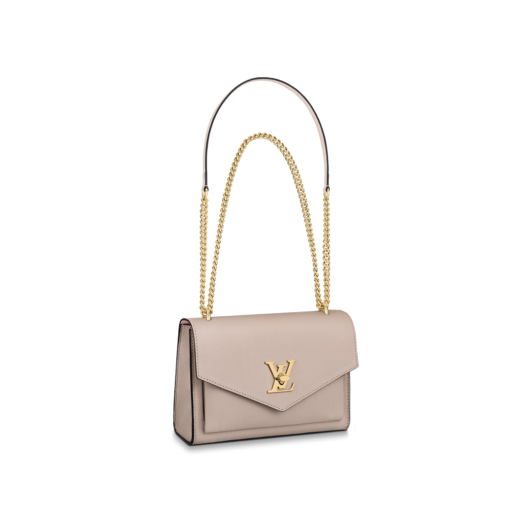 Louis Vuitton MYLOCKME CHAIN BAG Shoudler Bag M56137 Greige Gray/Beige